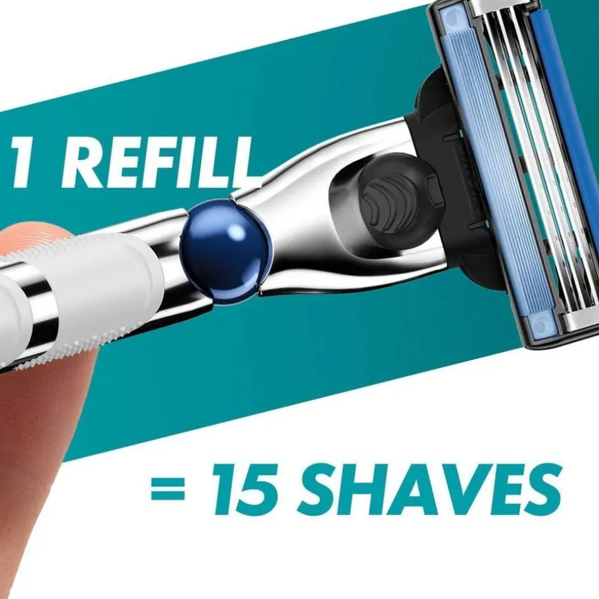 Mach3 Turbo Men’s Razor Blade Refills 5pcs