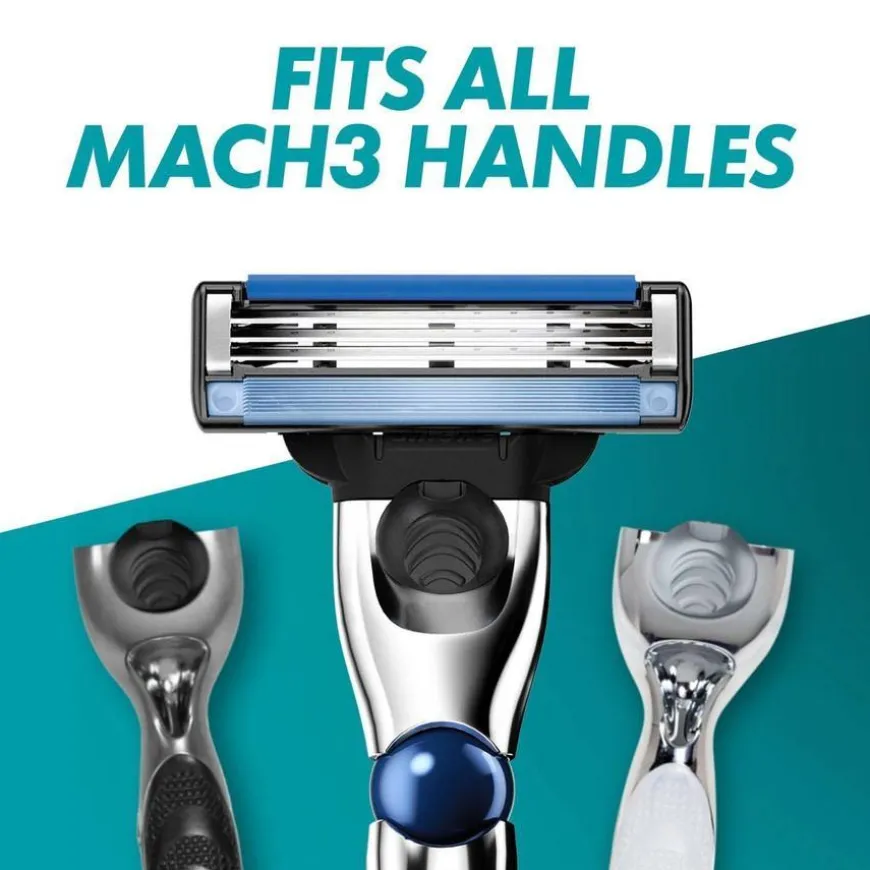 Mach3 Turbo Men’s Razor Blade Refills 5pcs