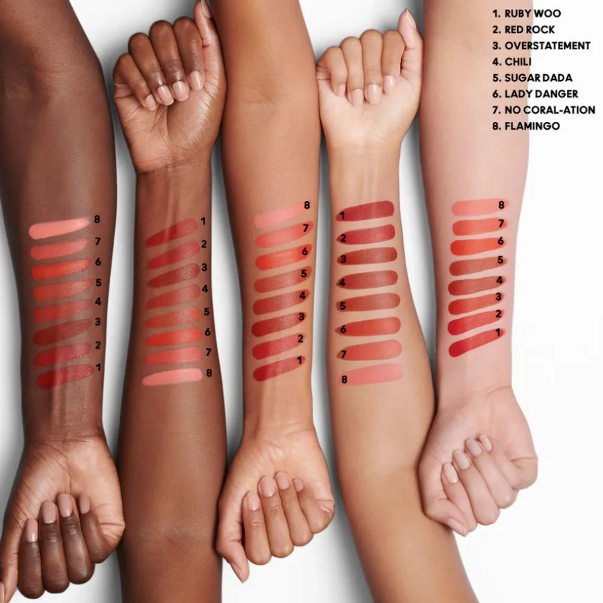 Macximal Silky Matte Lipstick Red Rock 3,5g