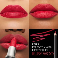 Macximal Silky Matte Lipstick Ruby Woo 3,5g