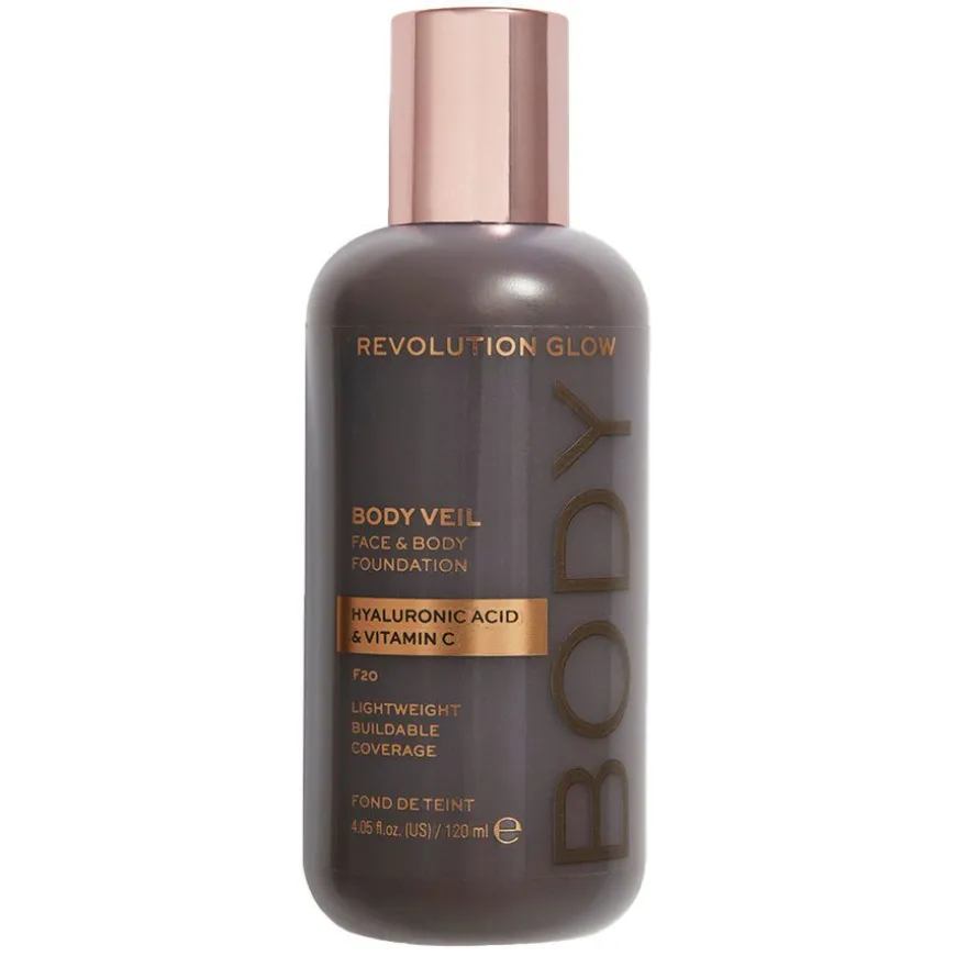 Makeup Revolution Revolution Glow Body Veil Foundation F20 120ml