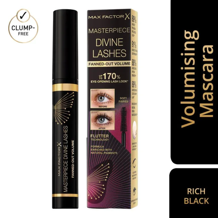 Masterpiece Divine Lashes Mascara Rich Black 8ml