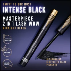 Masterpiece 2-in-1 Lash Wow Mascara 003 Midnight Black 7 ml