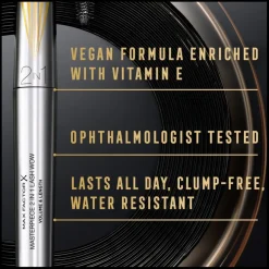 Masterpiece 2-in-1 Lash Wow Mascara 002 Black Brown 7ml