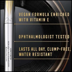 Masterpiece 2-In-1 Lash Wow Mascara Black 7ml