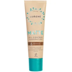 Matte Oil-Control Foundation 6 Bronze 30ml