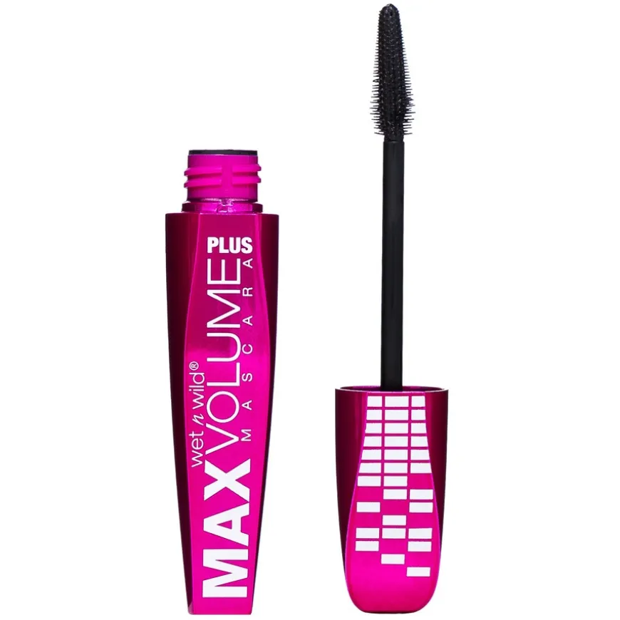 Max Volume Plus Mascara – Amp'd Black E1501 8ml