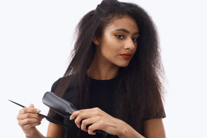 Max Wide Plate Hair Straightener