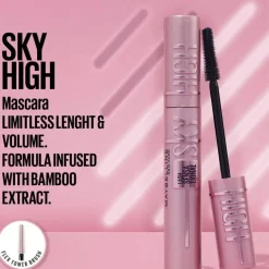 Maybelline Lash Sensational Sky High Mascara Black + Lash Sensational Sky High Tinted Primer