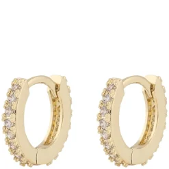 Mayfair Small Ring Earring Gold/Clear