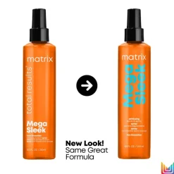 Mega Sleek Iron Smoother Defrizzing Leave-In Spray 250ml