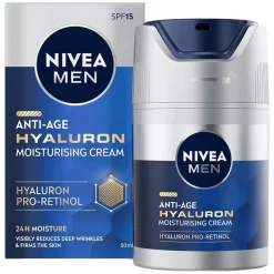 Men Anti-Age Hyaluron Face Cream SPF15 50ml