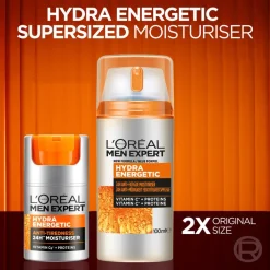 Men Expert Hydra Energetic 24H Anti-Fatigue Face Moisturiser 100ml