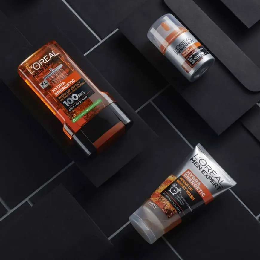 Men Expert Hydra Energetic Wake Up Boost Wash 100ml