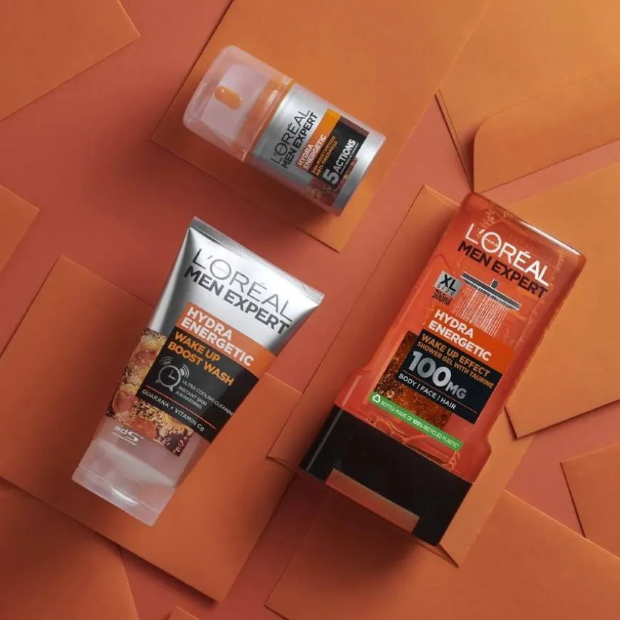 Men Expert Hydra Energetic Wake Up Boost Wash 100ml