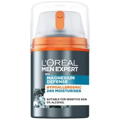 Men Expert Magnesium Defence Hypoallergenic 24H Moisturizer 50ml