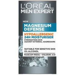 Men Expert Magnesium Defence Hypoallergenic 24H Moisturizer 50ml
