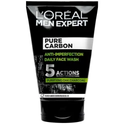 Men Expert Pure Carbon Anti-Imperfections Daily Face Wash 100ml