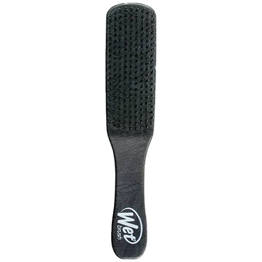 Mens Detangler Black Leather