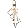 Metal Love Charm Gold