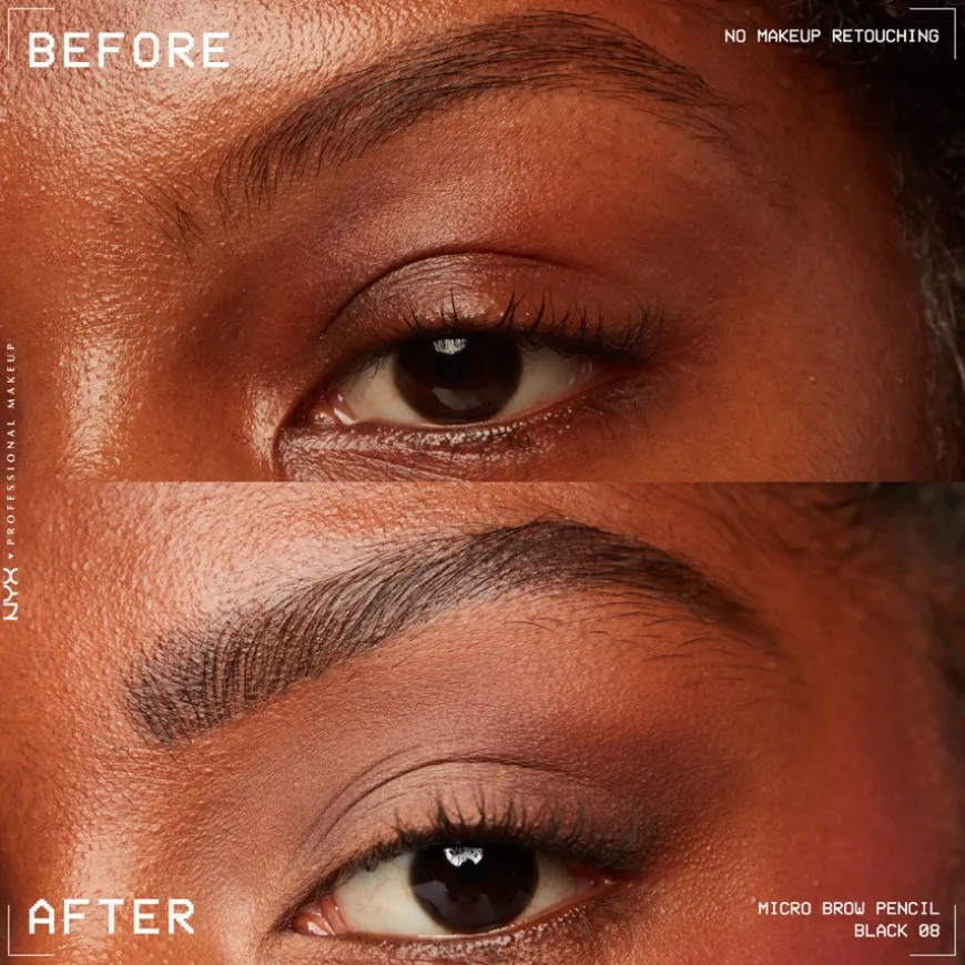 Micro Brow Pencil Black 8 0,09g