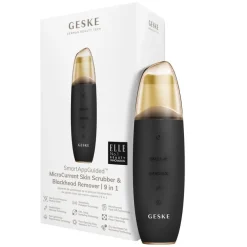 MicroCurrent Skin Scrubber & Blackhead Remover 9 in 1 Gray