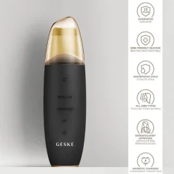 MicroCurrent Skin Scrubber & Blackhead Remover 9 in 1 Gray