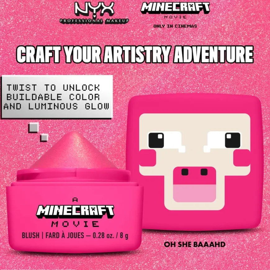 Minecraft Movie Balm Blush 05 Oh She Baaahd 8g