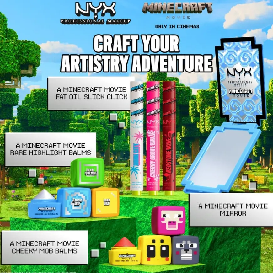 Minecraft Movie Highlighter Balm 01 Blow Your Mine 8g