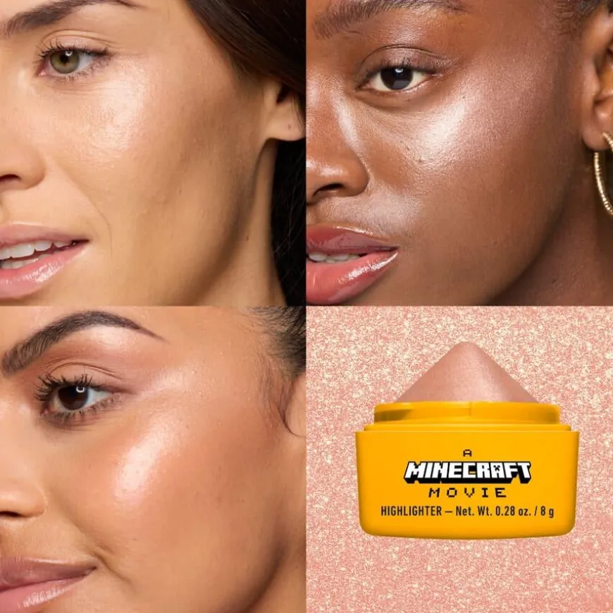 Minecraft Movie Highlighter Balm 03 Going Gold 8g