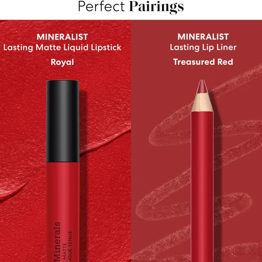Mineralist Lasting Lip Liner Treasured Red 1,3g