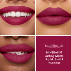 Mineralist Lasting Matte Liquid Lipstick Vivaxious 3,5ml