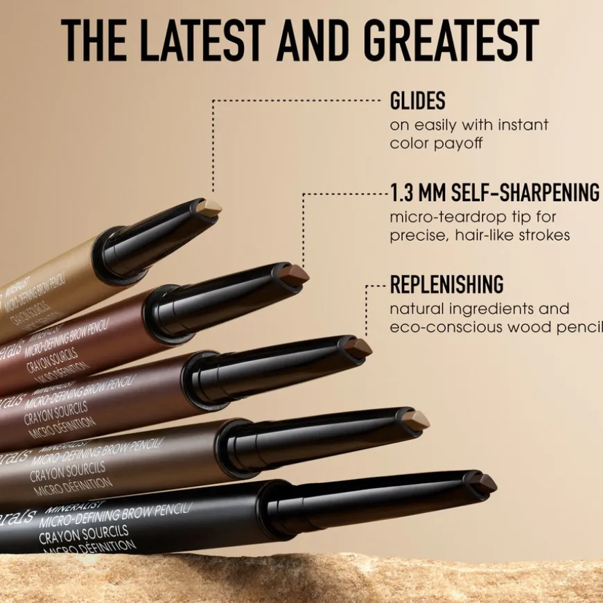 Mineralist Micro Brow Pencil Taupe 0,08g