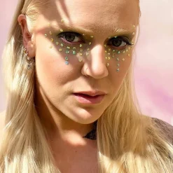 Mini Face Gems Iridescent