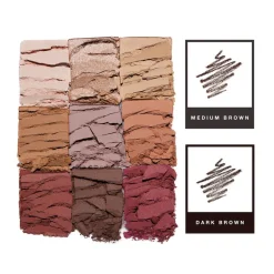 Mini Modern Renaissance & Brow Wiz Kit Medium Brown 2pcs