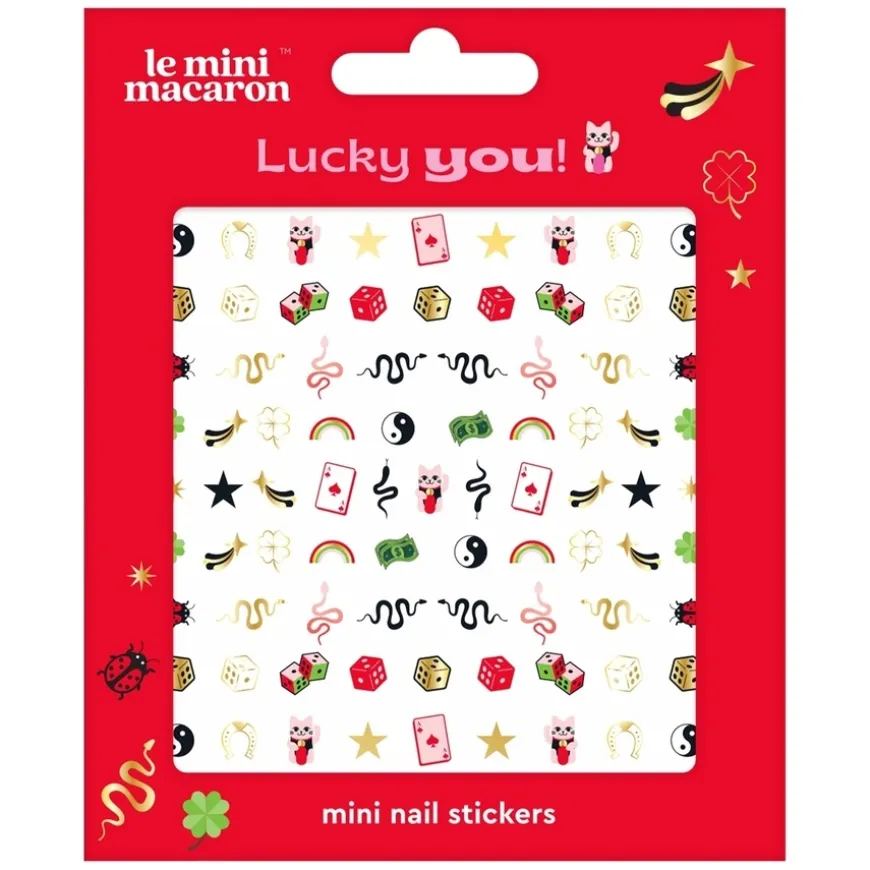 Mini Nail Art Stickers Lucky You