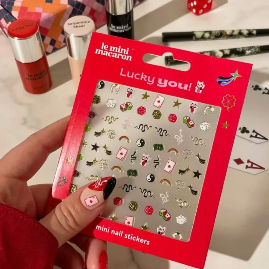 Mini Nail Art Stickers Lucky You