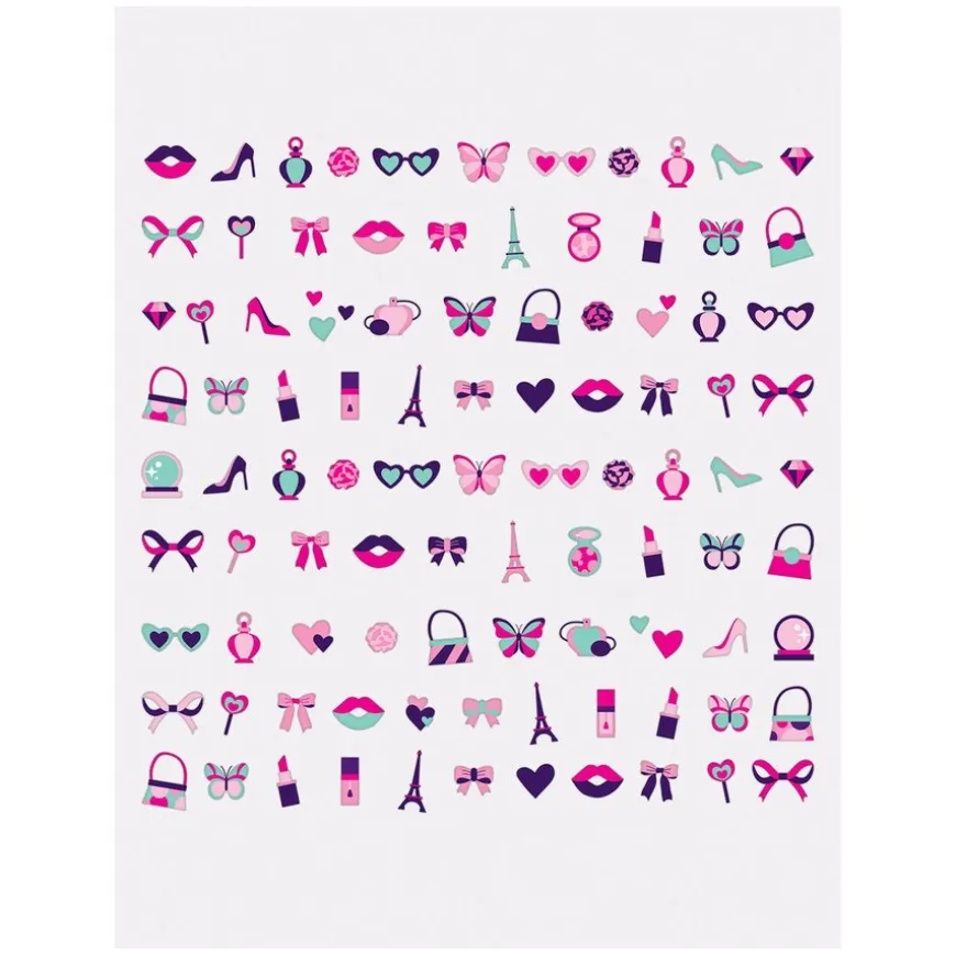 Mini Nail Stickers Baby Doll