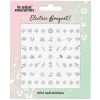 Mini Nail Stickers Electric Bouquet