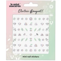 Mini Nail Stickers Electric Bouquet