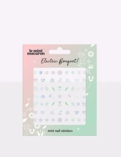 Mini Nail Stickers Electric Bouquet