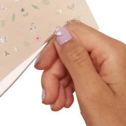 Mini Nail Stickers Electric Bouquet