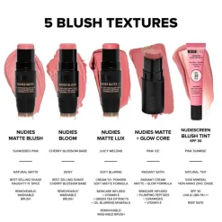 Mini Nudies Matte All Over Face Blush Kit