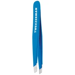 Mini Slant Tweezer Bahama Blue