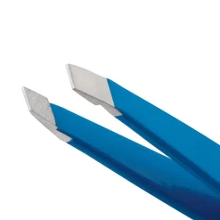 Mini Slant Tweezer Bahama Blue