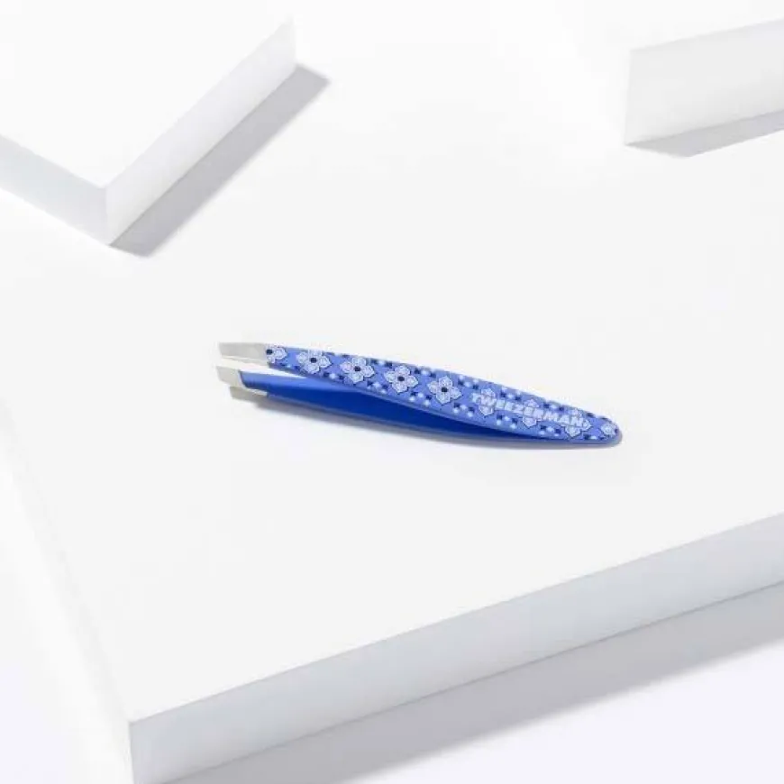 Mini Slant Tweezer Lisbon Sea