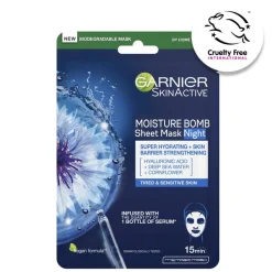 Moisture Bomb Super Hydrating & Strengthening Night Tissue Mask 28g