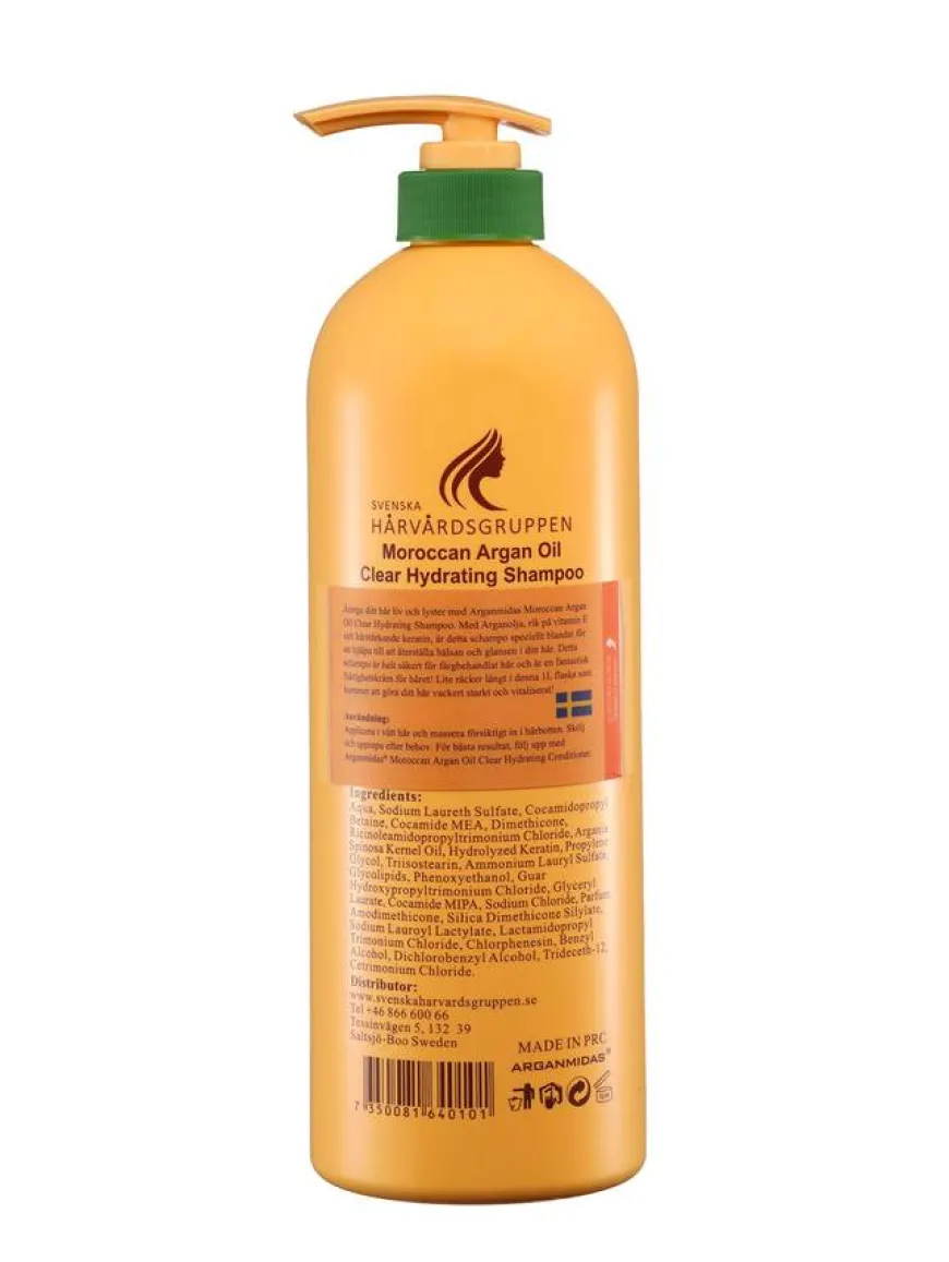 Moroccan Argan Oil Clear Hydrating Shampoo 1000ml
