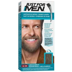 Moustache & Beard Medium Brown 28g