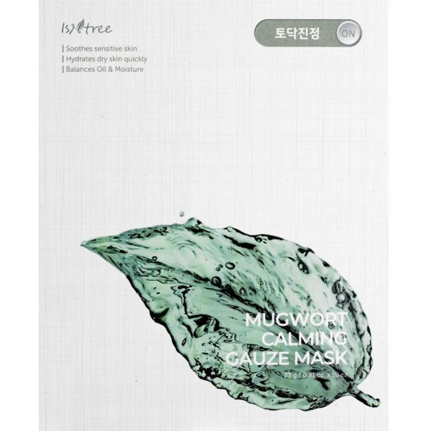 Mugwort Calming Gauze Mask 10pcs